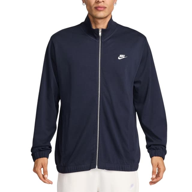 Толстовка чоловіча Nike M NK CLUB KNIT JKT синя FQ3426-451