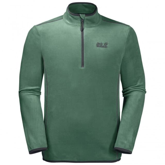 Толстовка мужская Jack Wolfskin Echo Men зеленая 1706981-4119