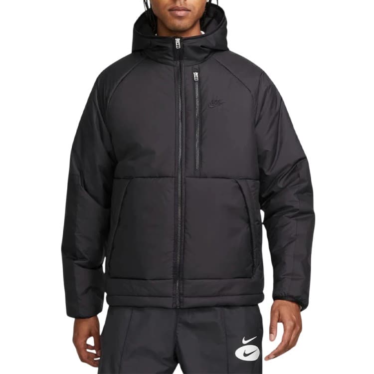 Куртка чоловіча Nike M NSW TF RPL LEGACY HD JKT чорна DD6857-011
