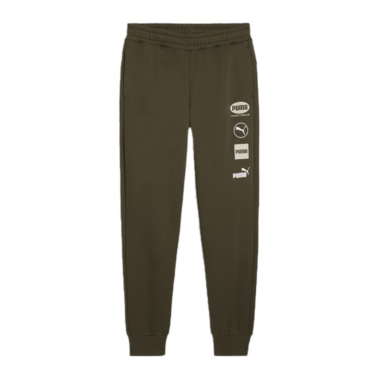 Штани чоловічі Puma PUMA POWER Graphic Sweatpants FL cl оливкові 68174270