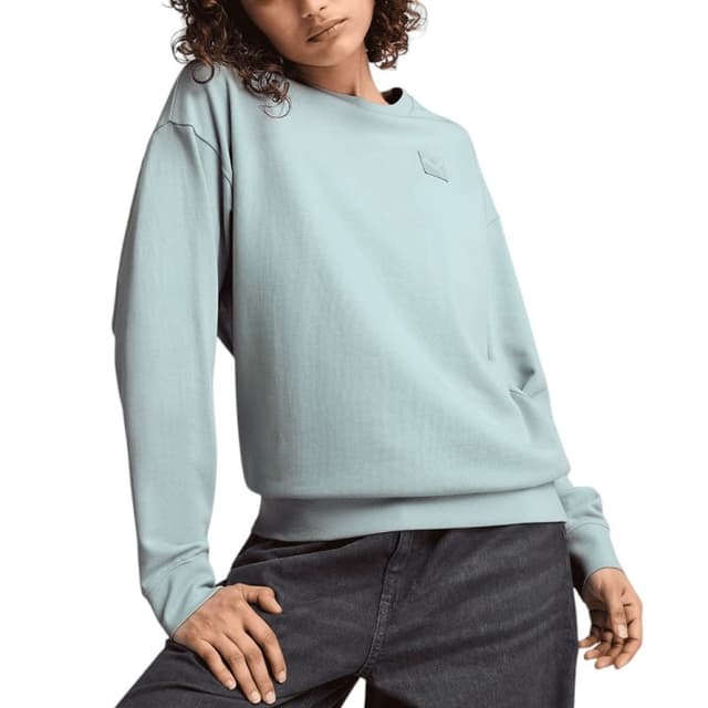 Толстовка женская Puma ESS ELEVATED Comfort Crew мятная 68501767