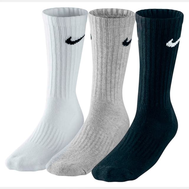 Носки Nike 3PPK Value Cotton Crew мультицвет SX4508-965
