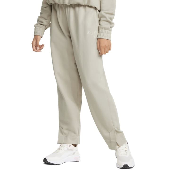 Брюки женские Puma Her High-Waist Pants бежевые 84709664