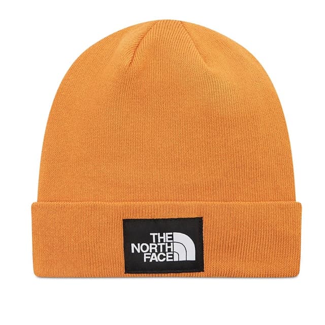  Шапка унисекс The North Face DOCK WORKER RECYCLED BEANIE оранжевая NF0A3FNT6R21