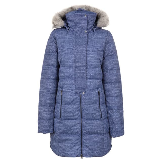 Куртка пуховая женская Columbia Crystal Caves Mid Jacket синяя 1798571-593