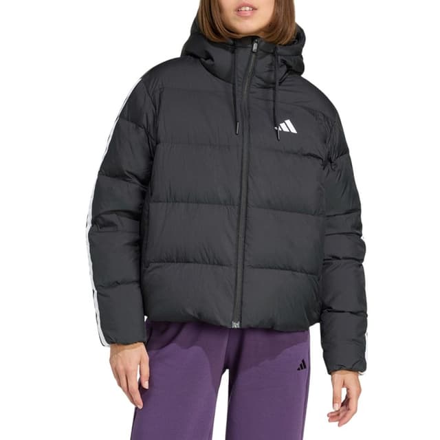 Куртка женская Adidas W ESS 3S P D HO черная JW3429
