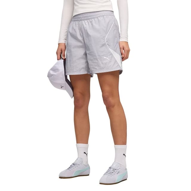 Шорти жіночі Puma SPORT Woven Shorts 5" бузкові 69186782