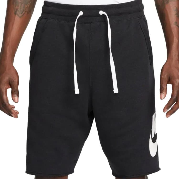 Шорти чоловічі Nike M NK CLUB ALUMNI HBR FT SHORT чорні DX0502-010