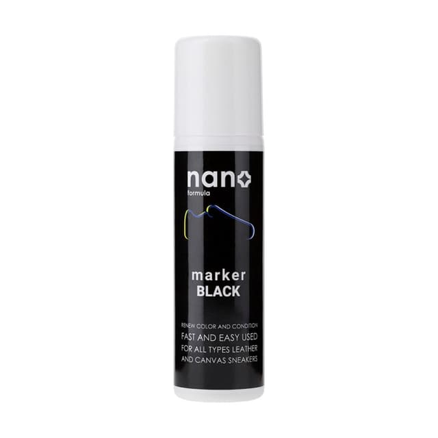 Крем-Маркер для взуття чорний 75 мл Nano formula 553102