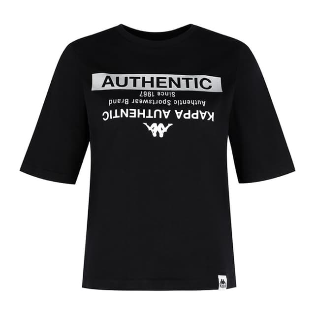 Футболка женская Kappa черная 107975-99