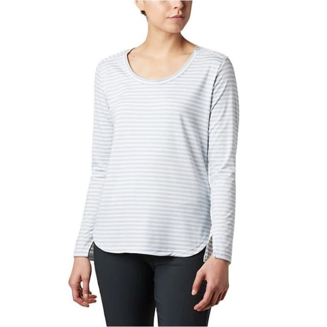 Футболка женская Columbia Firwood Camp LS Tee белая 1885271-101