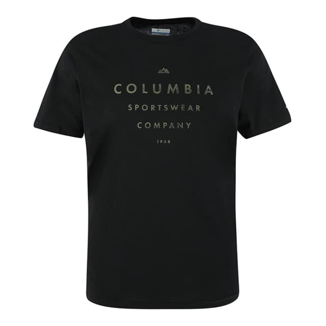 Футболка чоловіча Columbia Warren Grove ™ Tee чорна 1872711-017
