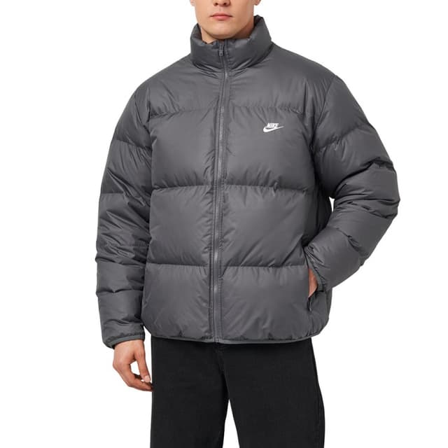 Куртка чоловіча Nike M SF CLUB PUFFER JACKET 550 сіра IB2975-068