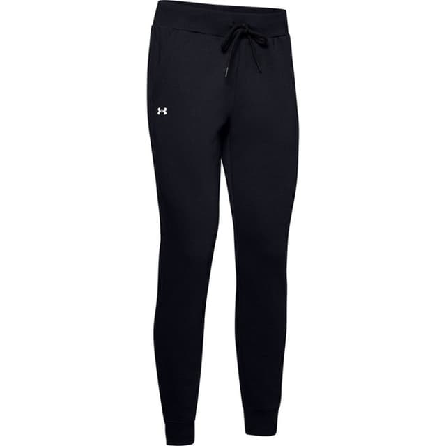 Брюки женские Under Armour RIVAL FLEECE SOLID PANT черные 1348570-001