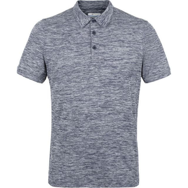 Футболка мужская Columbia Deschutes Runner Polo синяя 1895611-464