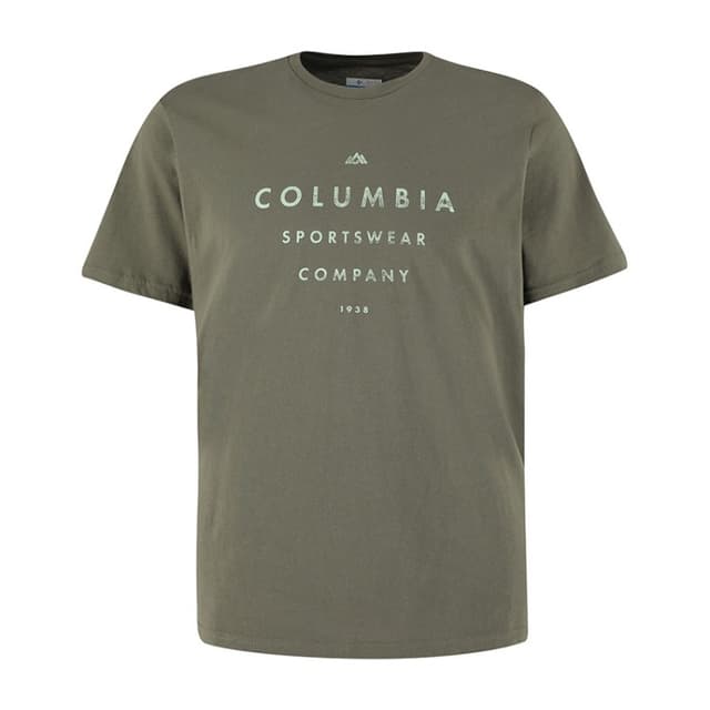 Футболка мужская Columbia Warren Grove ™ Tee зеленая 1872711-397