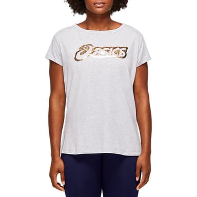 Футболка жіноча Asics Logo Graphic Tee біла 2032B406-020 