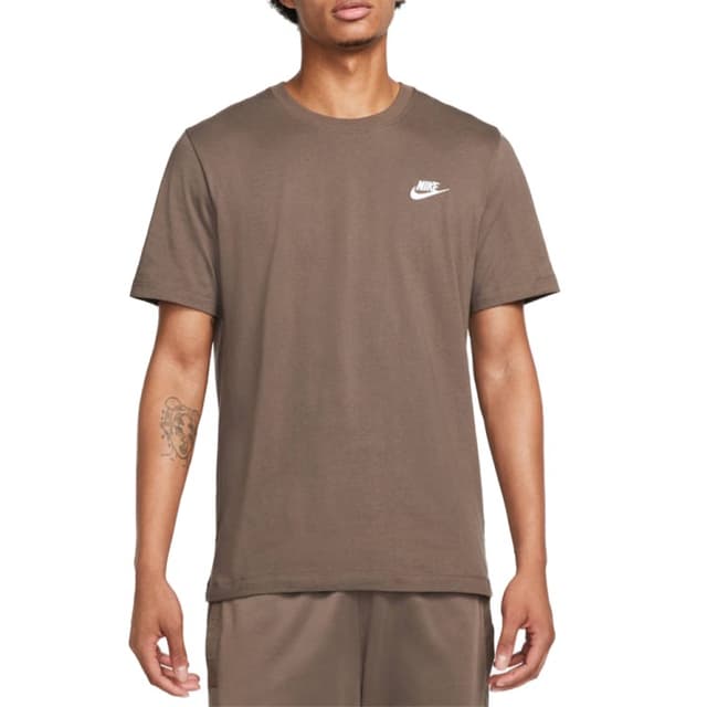 Футболка мужская Nike Sportswear Club темно-серая AR4997-004