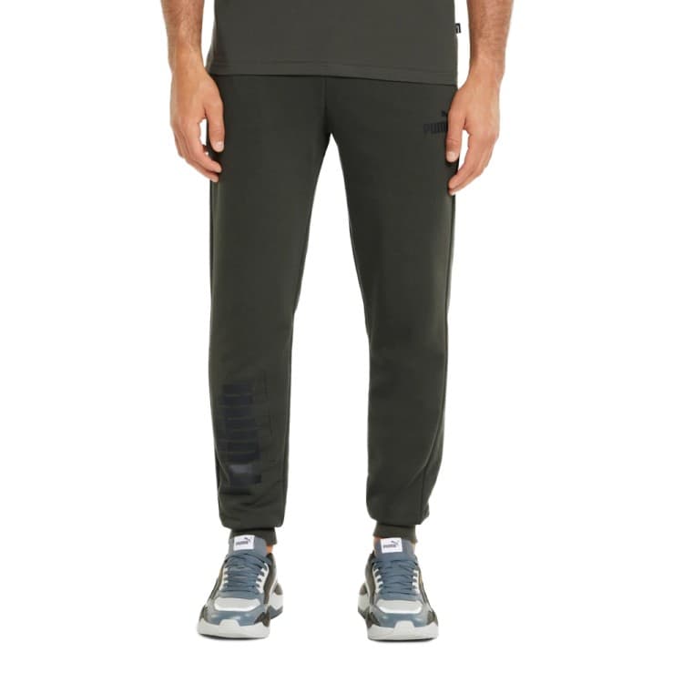 Брюки мужские Puma Puma Power Logo Sweatpants хаки 84738170