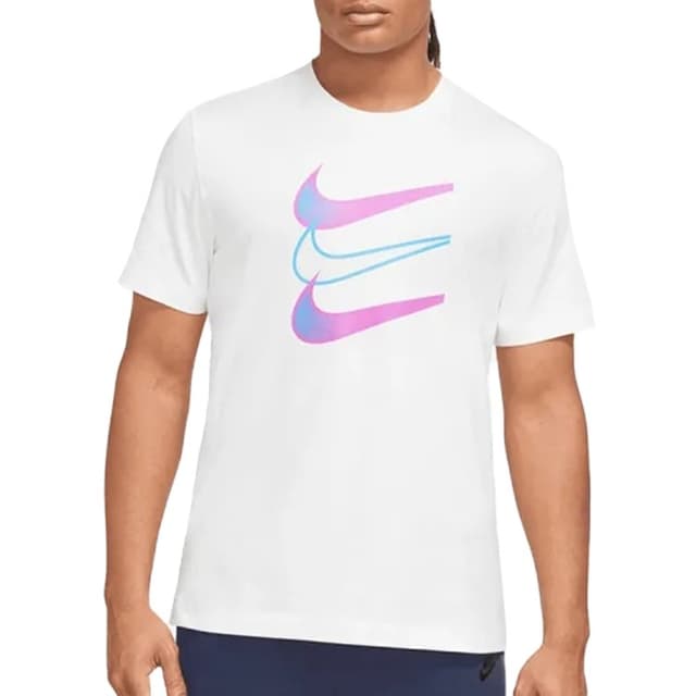 Футболка мужская Nike M NSW TEE 12MO SWOOSH белая DZ5173-100