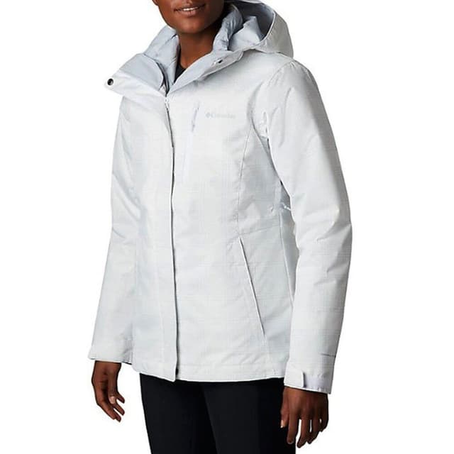 Куртка горнолыжная женская Columbia 3 в 1 Whirlibird™ IV Interchange Jacket белая 1868491-100