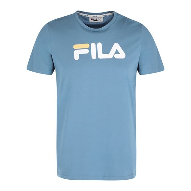 Футболка мужская FILA голубая 107728-S2
