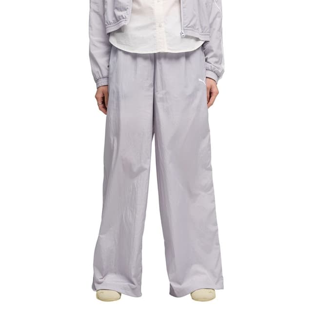 Брюки женские Puma SPORT Relaxed Woven Pants op сиреневые 69186582