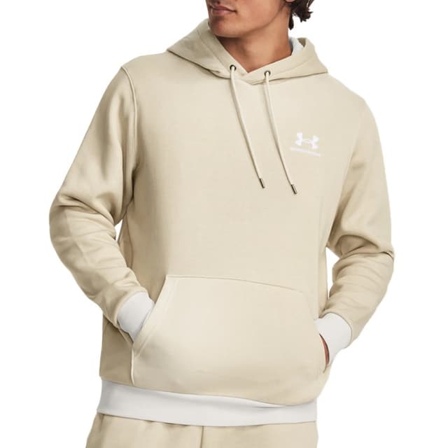 Толстовка чоловіча Under Armour UA Essential Flc Novelty HD бежева 1381214-289