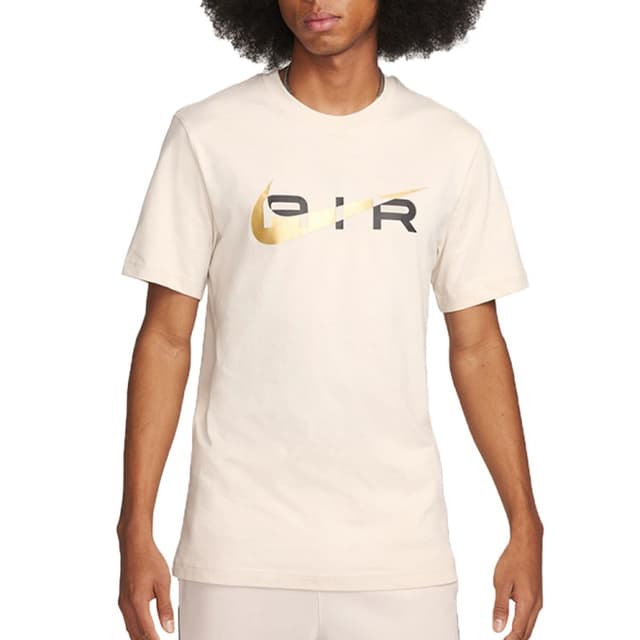 Футболка мужская Nike M NSW SW AIR GRAPHIC TEE бежевая FN7704-104