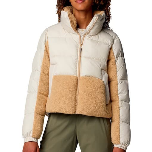 Куртка женская Columbia LEADBETTER POINT™ II SHERPA HYBRID бежевая 2085601-278