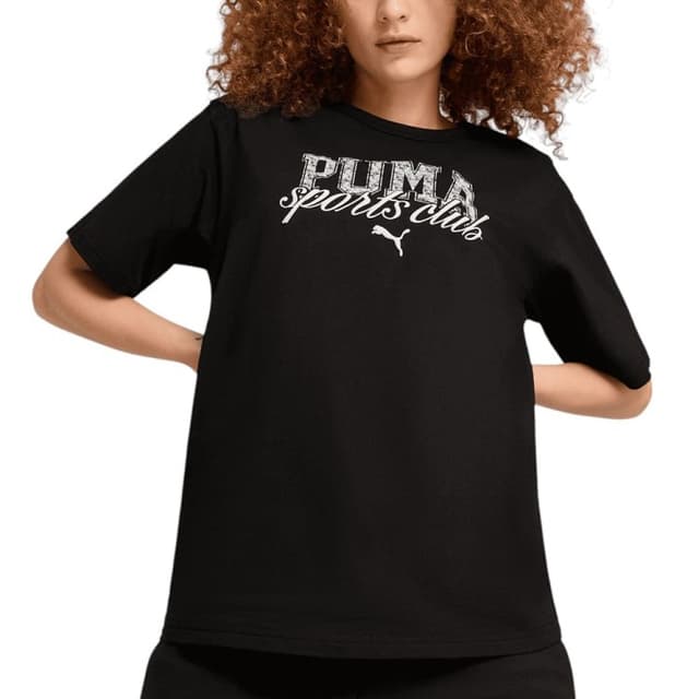 Футболка женская Puma CLASS Relaxed Tee черная 68503101