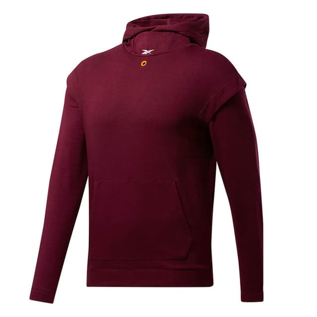 Толстовка мужская Reebok Myt бордовая FS8472