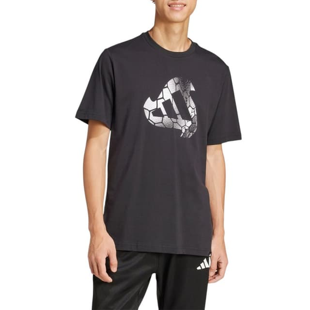 Футболка мужская Adidas M C HOT Q1 TEE черная JI6787