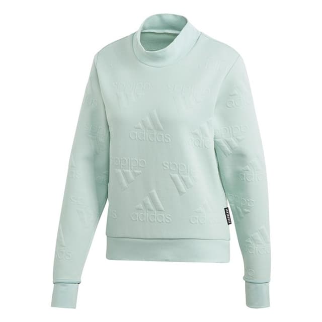 Толстовка жіноча Adidas Aeroready Logo блакитна FR5118 