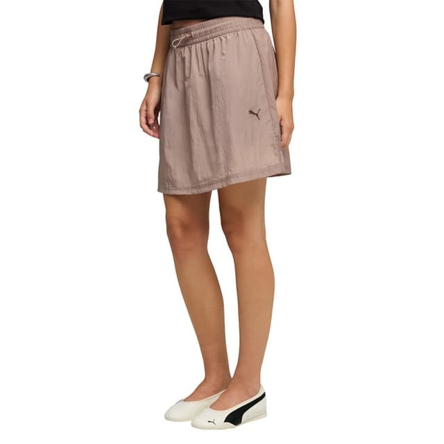 Юбка женская Puma HER Woven Skirt мокко 69189088
