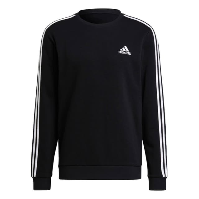 Толстовка мужская Adidas M 3S Fl Swt черная GK9106