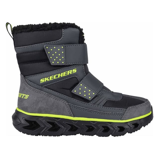 Ботинки детские Skechers Hypno-Flash 2.0 серые 90588L CCBK