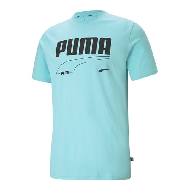 Футболка мужская Puma Rebel Tee голубая 58573849