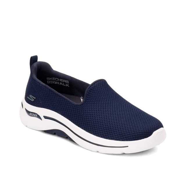 Кросівки жіночі Skechers Go Walk Arch Fit-Grateful сині 124401 NVW