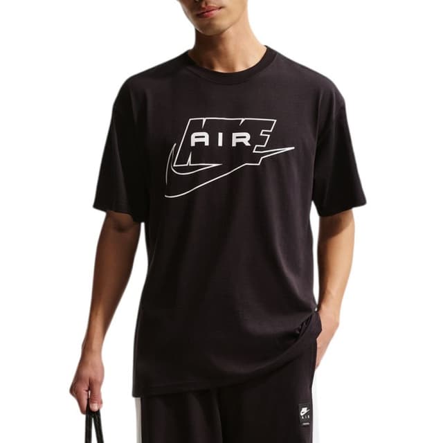 Футболка мужская Nike U NSW TEE LSE NIKE AIR черная IH1359-010