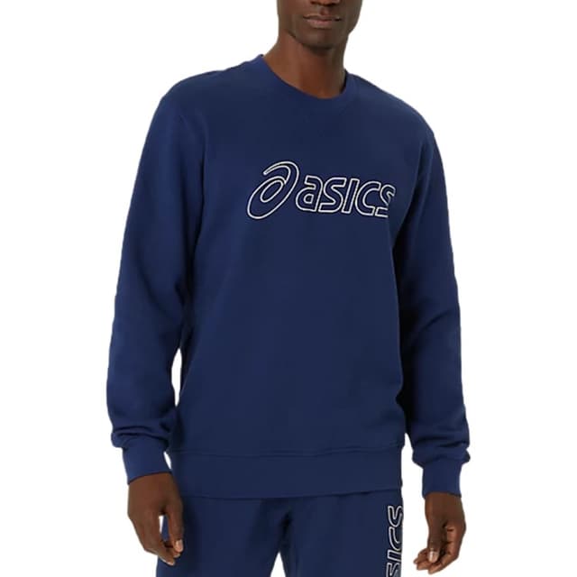 Толстовка мужская Asics SWEATSHIRT синяя 2031E192-402