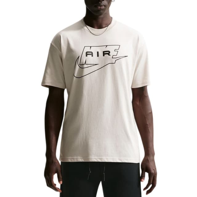 Футболка мужская Nike U NSW TEE LSE NIKE AIR бежевая IH1359-072