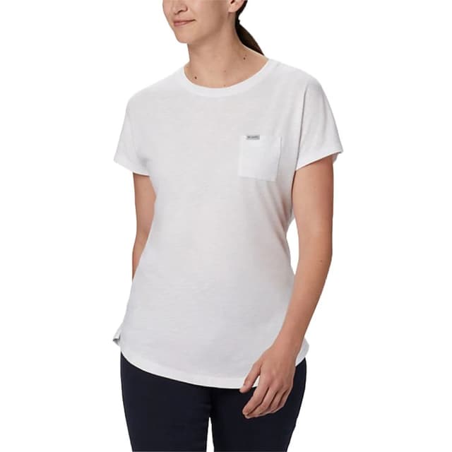 Футболка жіноча Columbia CADES CAPE™ TEE біла 1888111-100
