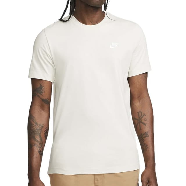 Футболка чоловіча Nike M NSW CLUB TEE бежева AR4997-073