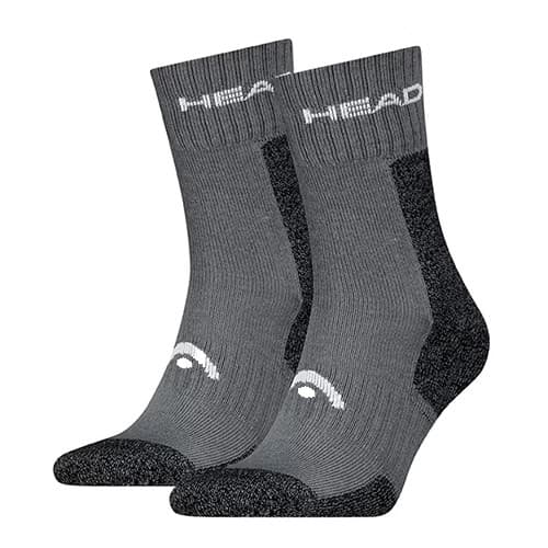 Шкарпетки чоловічі HEAD ELEMENTS HIKING CREW 2P сірі 701229013002