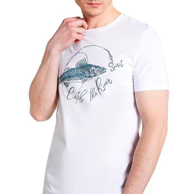 Футболка чоловіча Outventure біла 109465-00