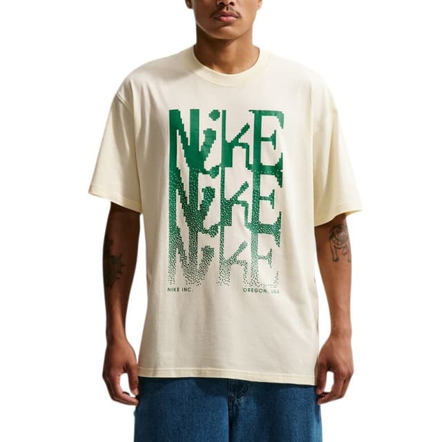 Футболка мужская Nike U NSW TEE LSE NIKE бежевая IH1361-113