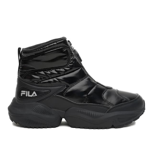 Полуботинки женские Fila VIRGINIA ZIP PUFFY WNTR W черные 111208-99