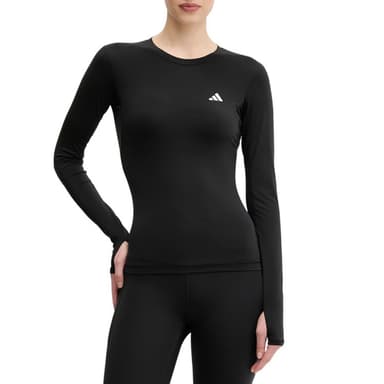 Футболка жіноча Adidas PWR ESS C LS чорна KD2210