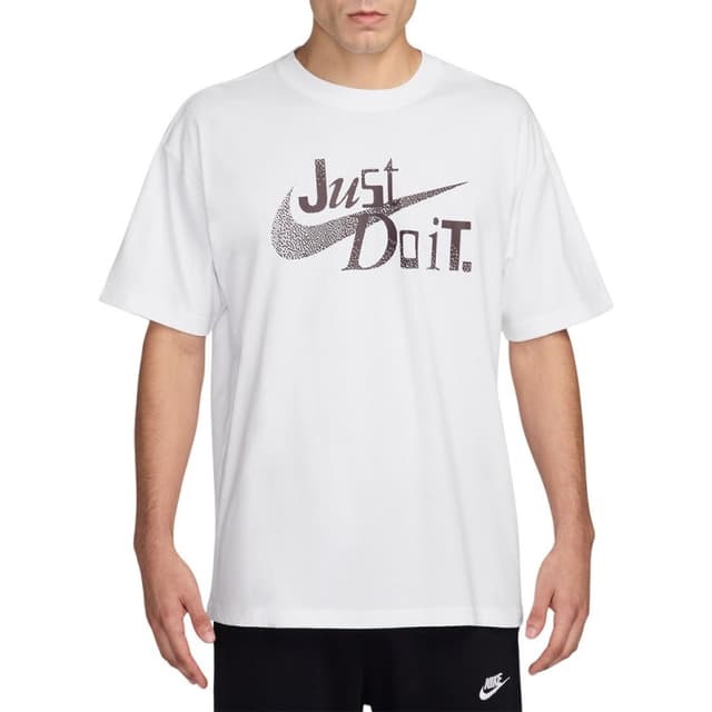 Футболка чоловіча Nike U NSW TEE LSE JDI біла IH1375-100